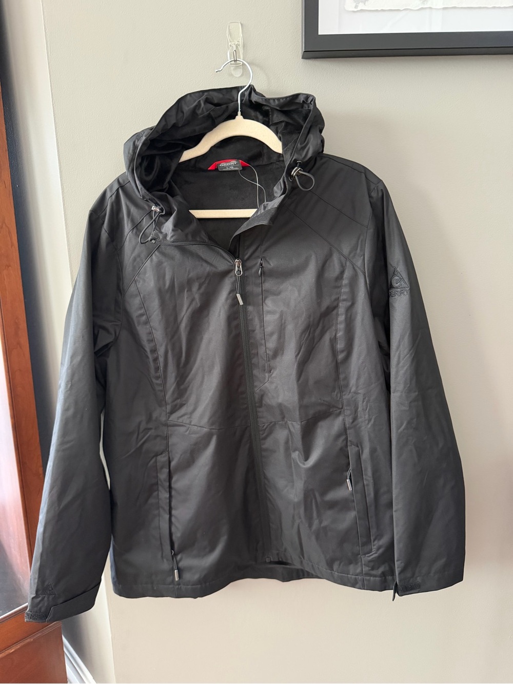 Gerry Weber Women's Black Hooded Utility Jacket